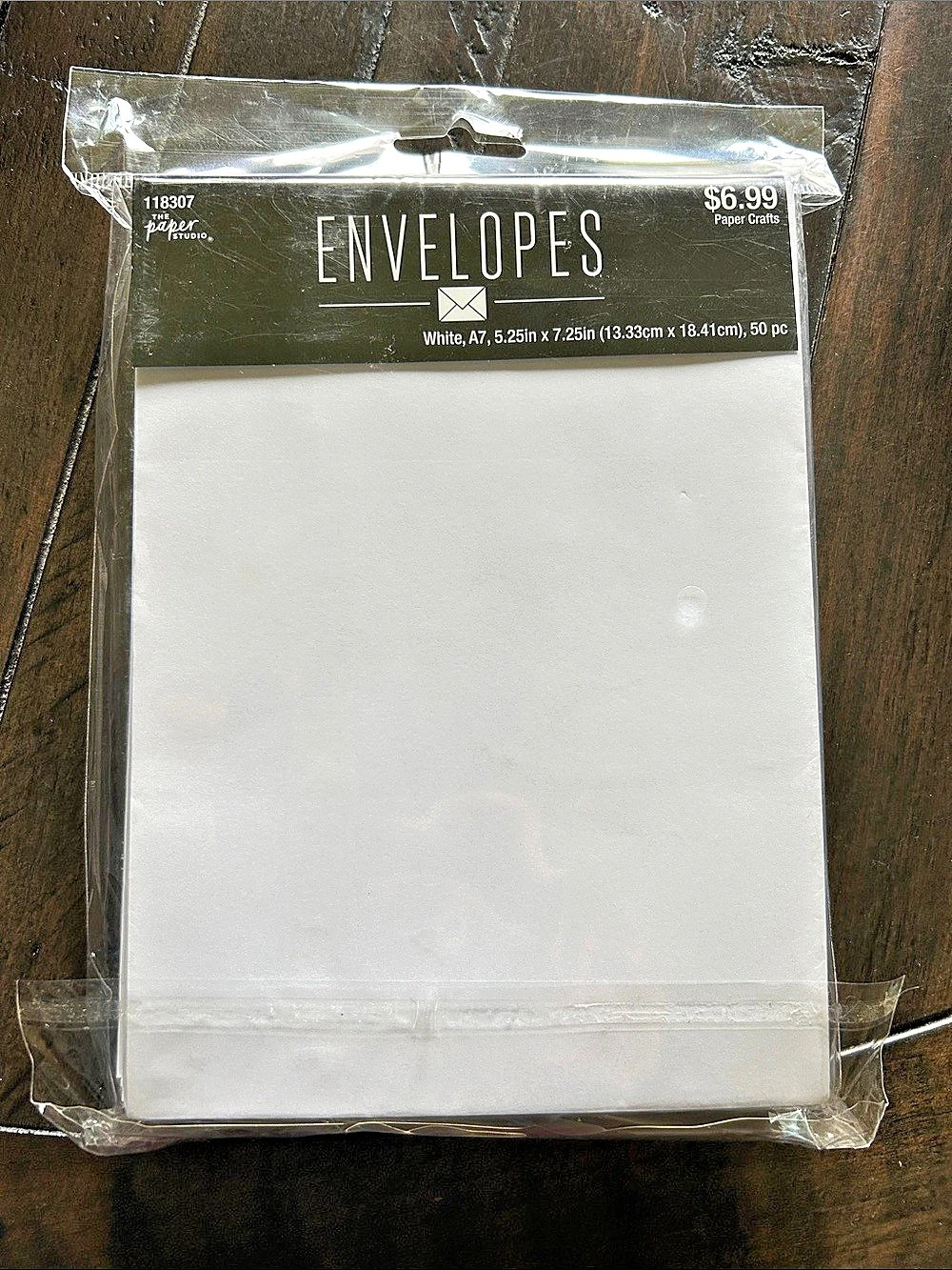 The Paper Studio Envelope Value Pack - A7 White 50 Pack